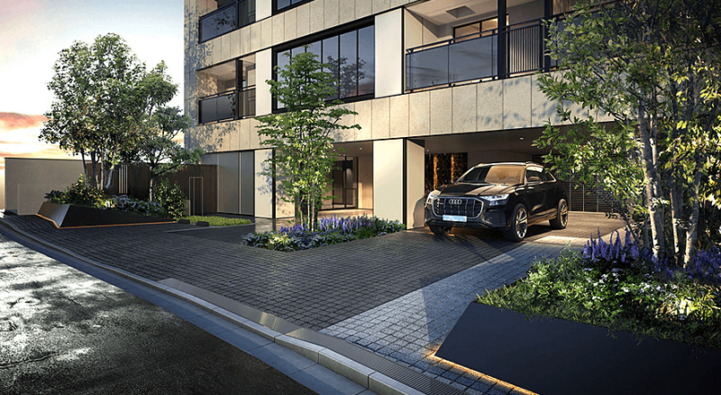 ファイル:アトラス恵比寿景丘 エントエランスアプローチ完成予想図.png