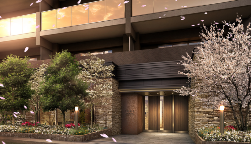 ファイル:クレヴィア甲子園四番町 エントランスアプローチ完成予想CG.png