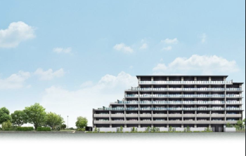 プラセシオン小幡ガーデン　外観完成予想CG