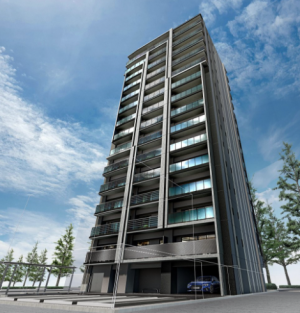 レーベン西八王子NOVERIA　外観完成予想図1