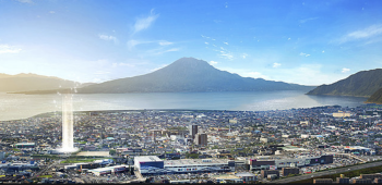 サンパーク姶良グラッセ　周辺写真CG合成