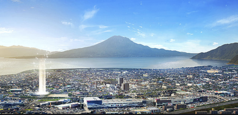 ファイル:サンパーク姶良グラッセ 周辺写真CG合成.png