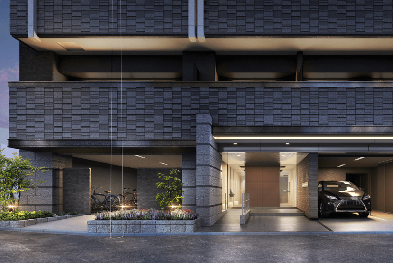 ファイル:プレサンス ロジェ 名駅南 エントエランスアプローチ完成予想図.png