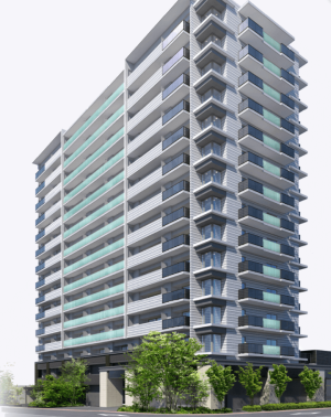 シエリア本郷駅前　外観完成予想図