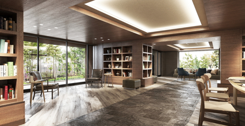 ファイル:バウス武蔵境 ブックラウンジ完成予想CG.png