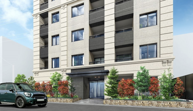 ファイル:ヴェレーナブリエ東神奈川 エントランスアプローチ完成予想図.png