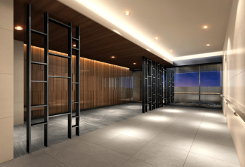 アルファスマート霧島　エントエランスホール完成予想図