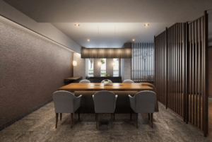 ザ・パークハウス 堀川六角　ラウンジ完成予想CG