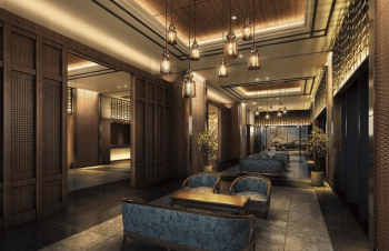 ザ・ファインタワー久屋大通　エントランスラウンジ完成予想図