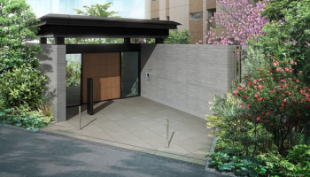 プレミスト照国表参道　サブエントランス完成予想図