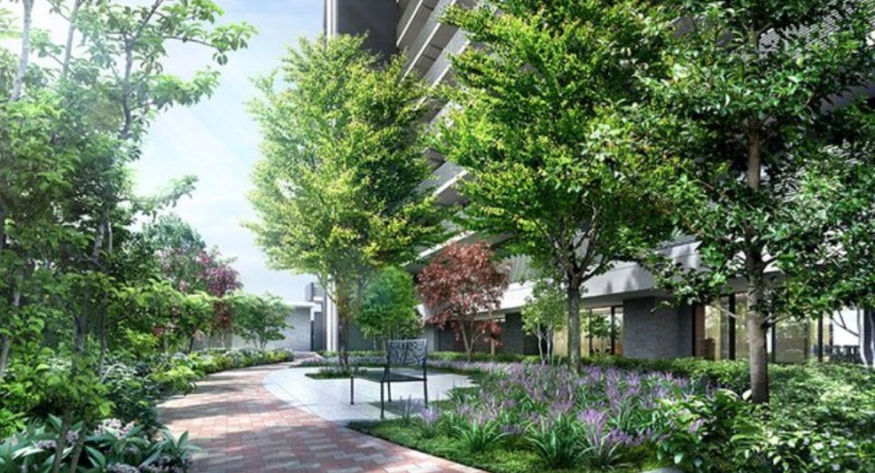 ファイル:メイツ三郷中央サラテラス サラテラス（中庭）完成予想図.png