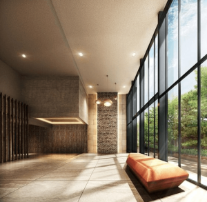 ウィルローズ横浜鶴見　エントエランスホール完成予想図