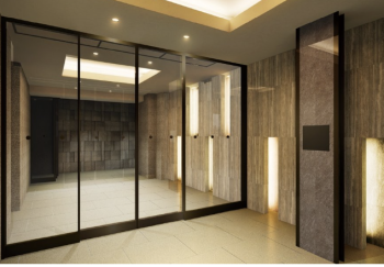 サンクレイドル北越谷駅前　エントエランスホール完成予想図