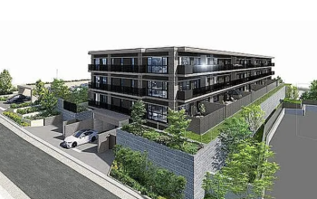 ザ・サンメゾン南山　外観完成予想図