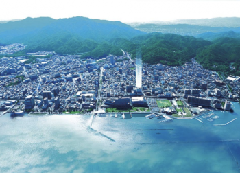 シャリエ大津中央スクエアクロス　周辺写真CG合成