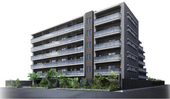 ジオ江坂垂水町　外観完成予想図