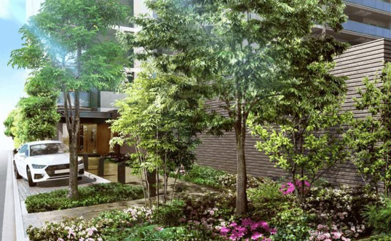 ファイル:パークホームズ名古屋庄内通 車寄せ完成予想図.png