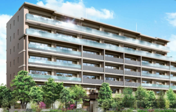 パークホームズ武蔵新城フィールドレジデンス　外観完成予想CG