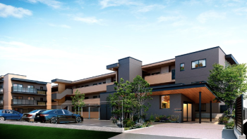 ビ・ウェル酒津公園　外観完成予想図（グリーンコート）1