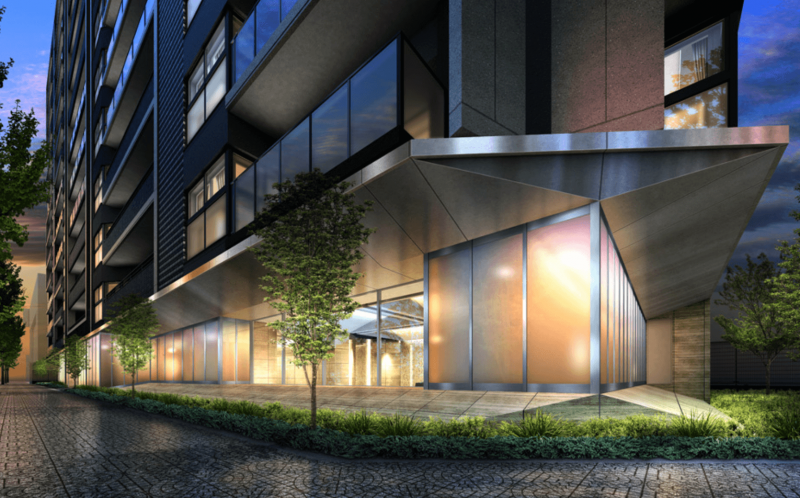 ファイル:レーベン盛岡中央通THE BIRTH エントランスアプローチ完成予想CG.png