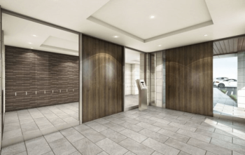 ヴェルディ岡山駅西　エントランスホール完成予想図