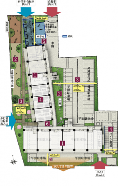 ファイル:敷地配置図 八尾161030.png