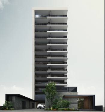 STANCE RESIDENCE 薬院（仮称）　外観完成予想図