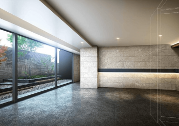 エステムプラザ千種駅前　エントエランスホール完成予想図