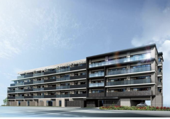 ユニハイム エクシア樟葉　外観完成予想図