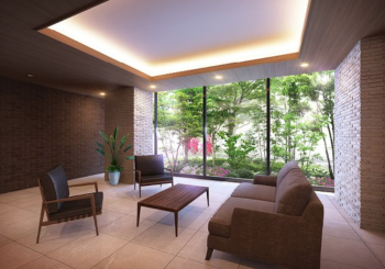 リビオ尼崎STATION CITY エントランスホール完成予想CG