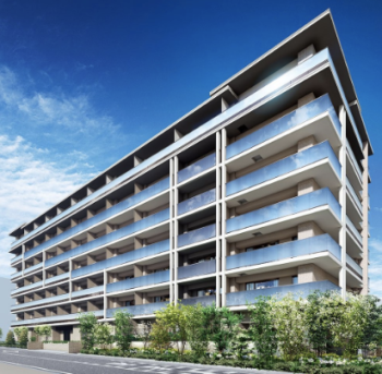 ルネモア市川北国分　外観完成予想図