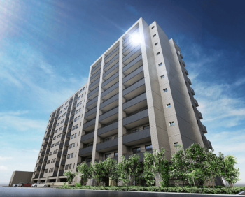 サーパス弥右衛門スクエア　外観完成予想図