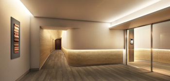 リビオレゾン千代田岩本町ルジェンテ　エントランスホール完成予想CG