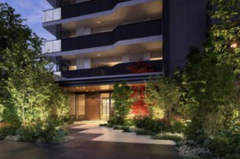 越谷 SOUTH ＆ SKYプロジェクト　エントエランスアプローチ完成予想図