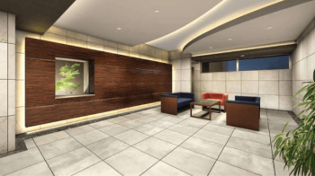 エルグランデ笠寺駅前　エントエランスホール完成予想図