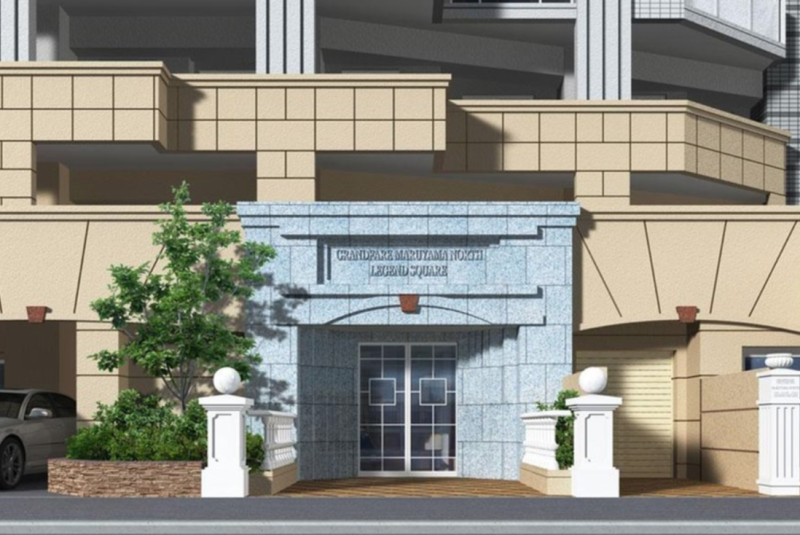 ファイル:グランファーレ円山北レジェンドスクエア エントランスアプローチ完成予想図.png