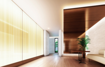 デュオヴェール札幌北大前グレイス　エントランスホール完成予想CG