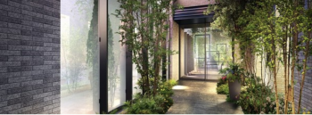 プラウド鷺宮エアリーコート　エントランス アプローチ完成予想CG