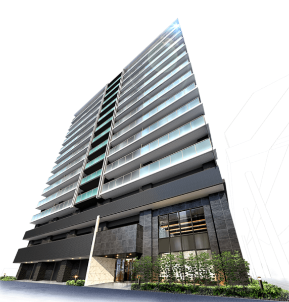 ファイル:プレサンス ロジェ 此花アライブマークス 外観完成予想図.png