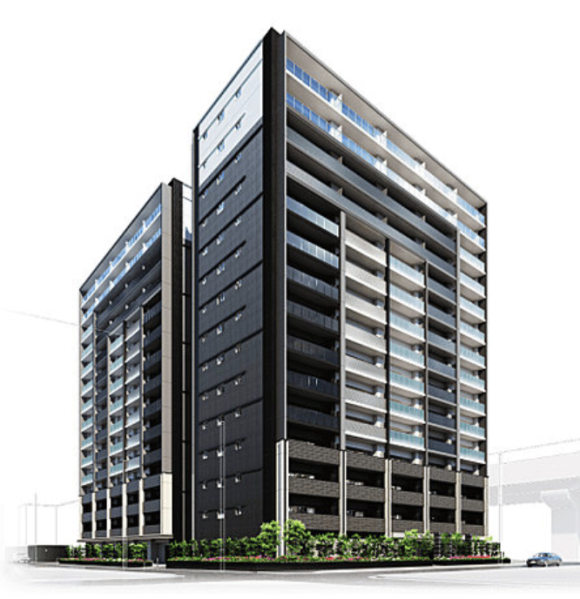 ファイル:プレサンス ロジェ 瑞穂ガーデン 外観完成予想図.png