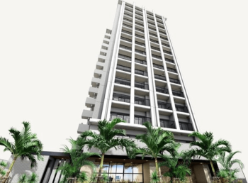 プレミスト北谷 アラハビーチレジデンス　外観完成予想図1