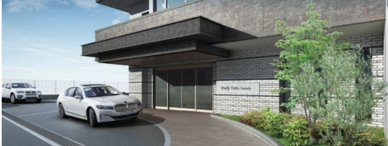 ファイル:ヴェルディ海田グランデ エントランスアプローチ完成予想CG.png