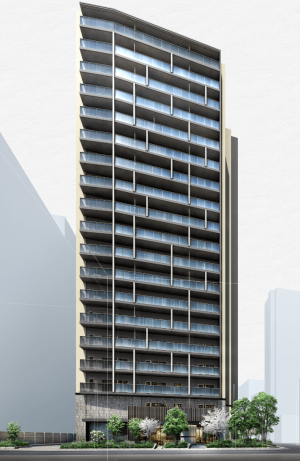 Brillia（ブリリア） 上野 Garden　外観完成予想CG