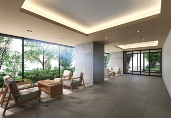 アルファスマート高野　エントエランスホール完成予想図