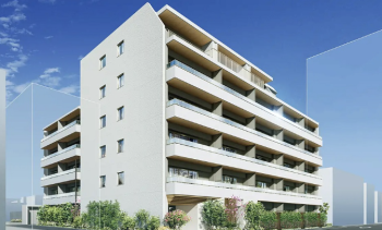 イニシア池上パークサイドレジデンス　外観完成予想図