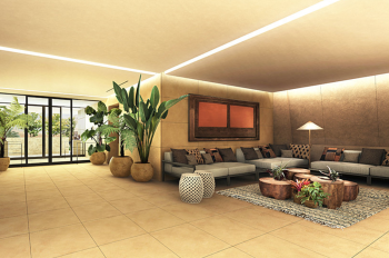 グランコスモ ザ・リゾート沖縄豊崎　エントランスロビー完成予想CG