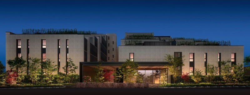 ファイル:ザ・パークハウス 市谷加賀町レジデンス グランドエントランスアプローチ完成予想図.png