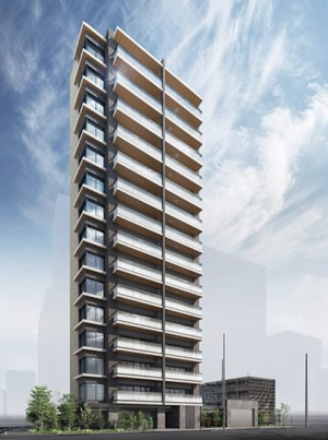 シエリア代官町　外観完成予想図