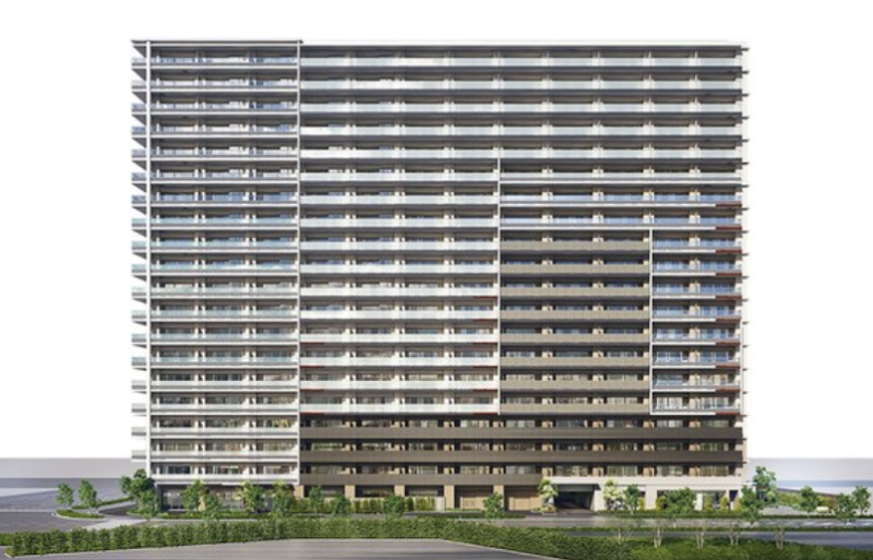 ファイル:パークホームズLaLa南船橋ステーションプレミア 外観完成予想CG2.png