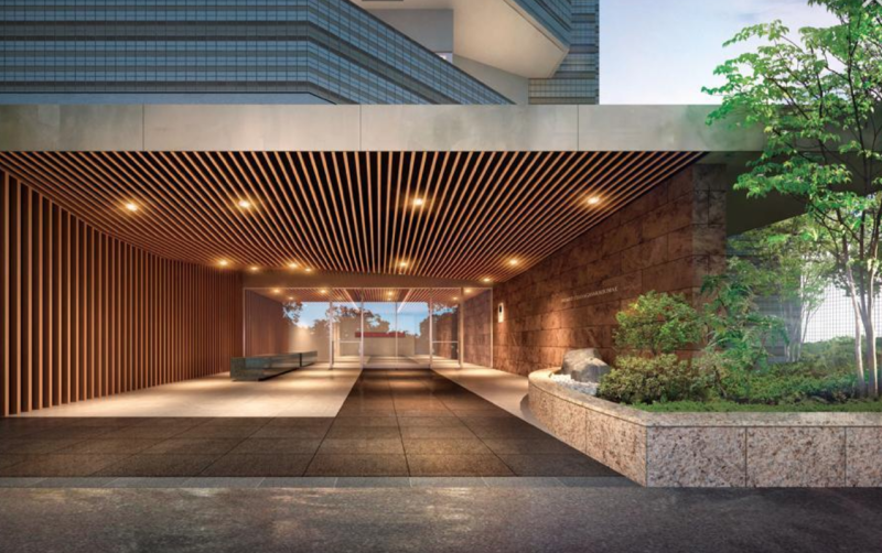 ファイル:プレミスト茶屋ヶ坂駅前 エントランス完成予想図.png